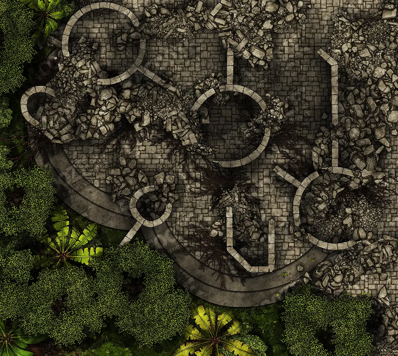 Cult of Cinders Map Pack preview