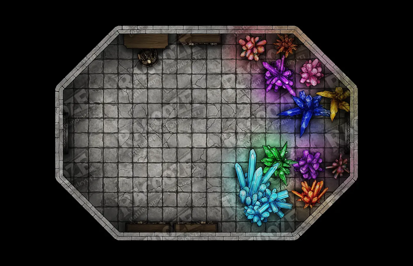 Fires of the Haunted City Map Pack 1 preview