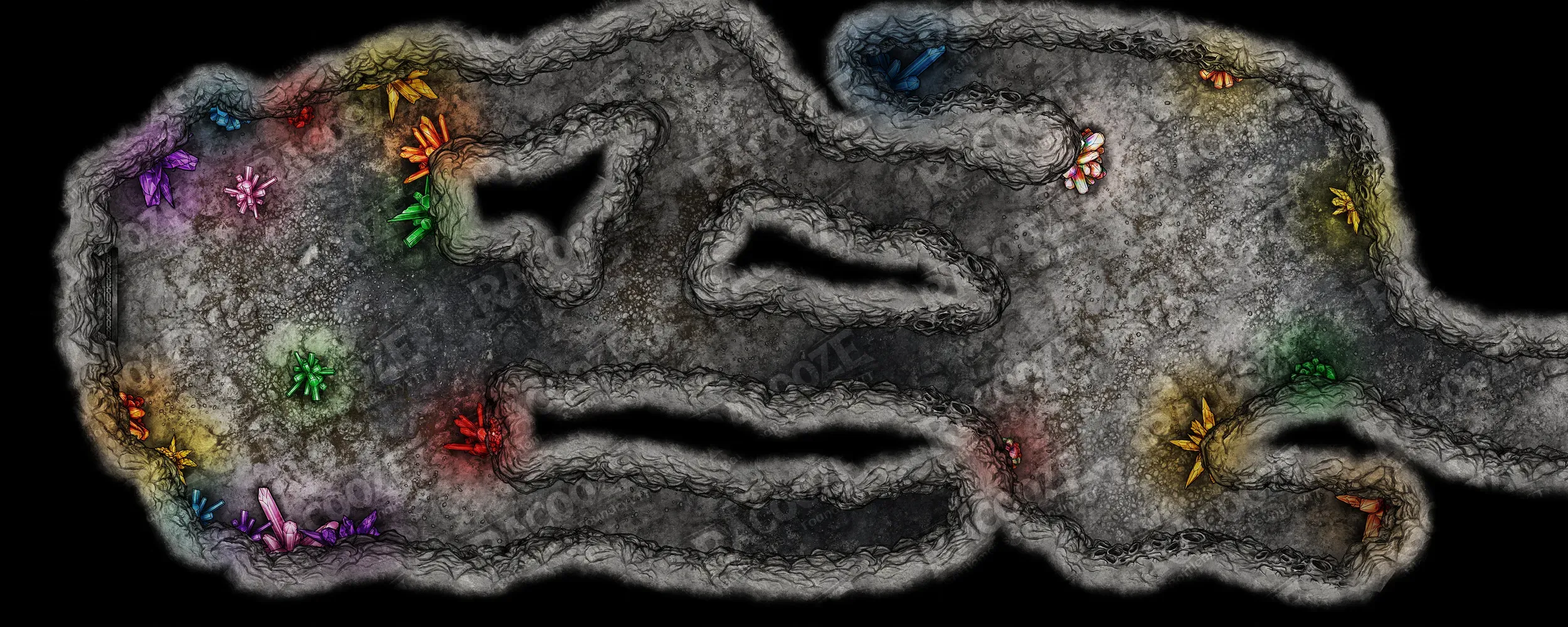 Fires of the Haunted City Map Pack 1 preview