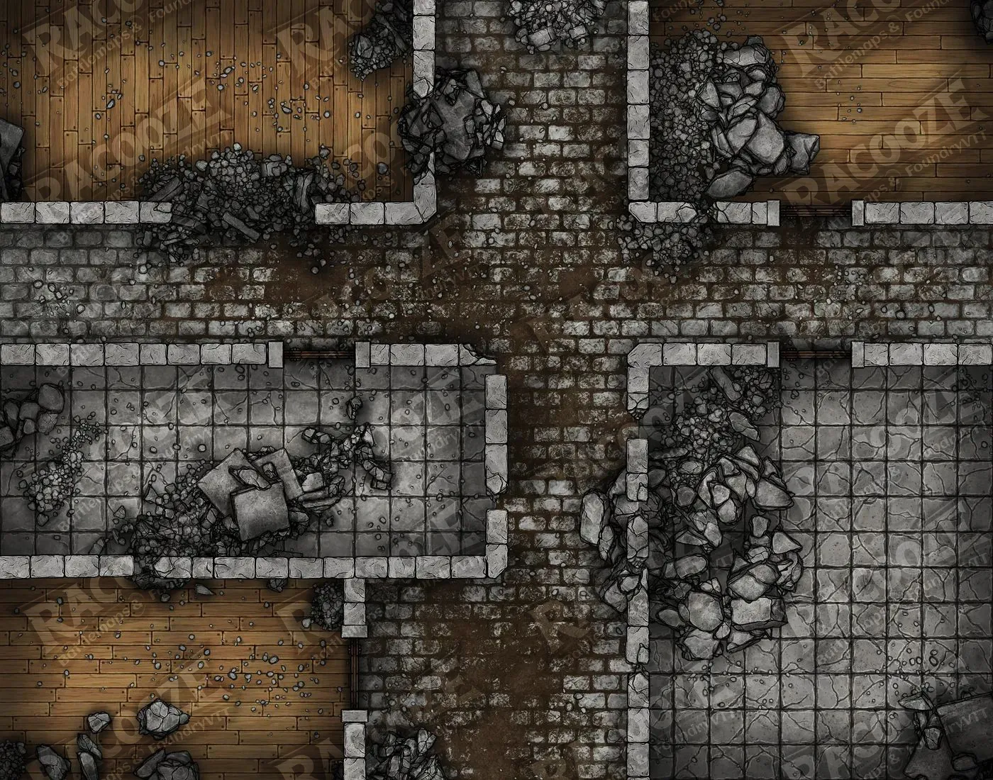 Fires of the Haunted City Map Pack 2 preview