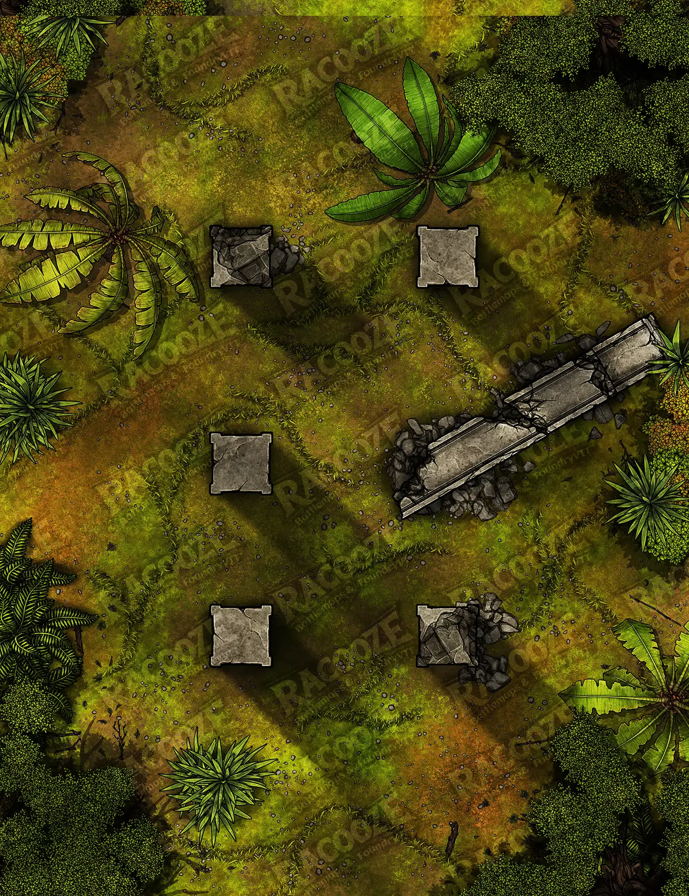 Jungle Pillars & Overgrowth preview