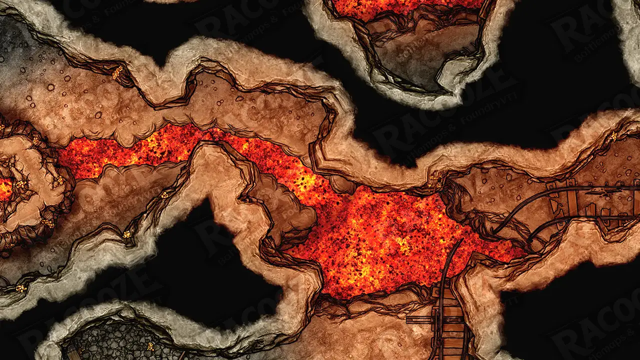 Lava Flooded Gold Mine preview