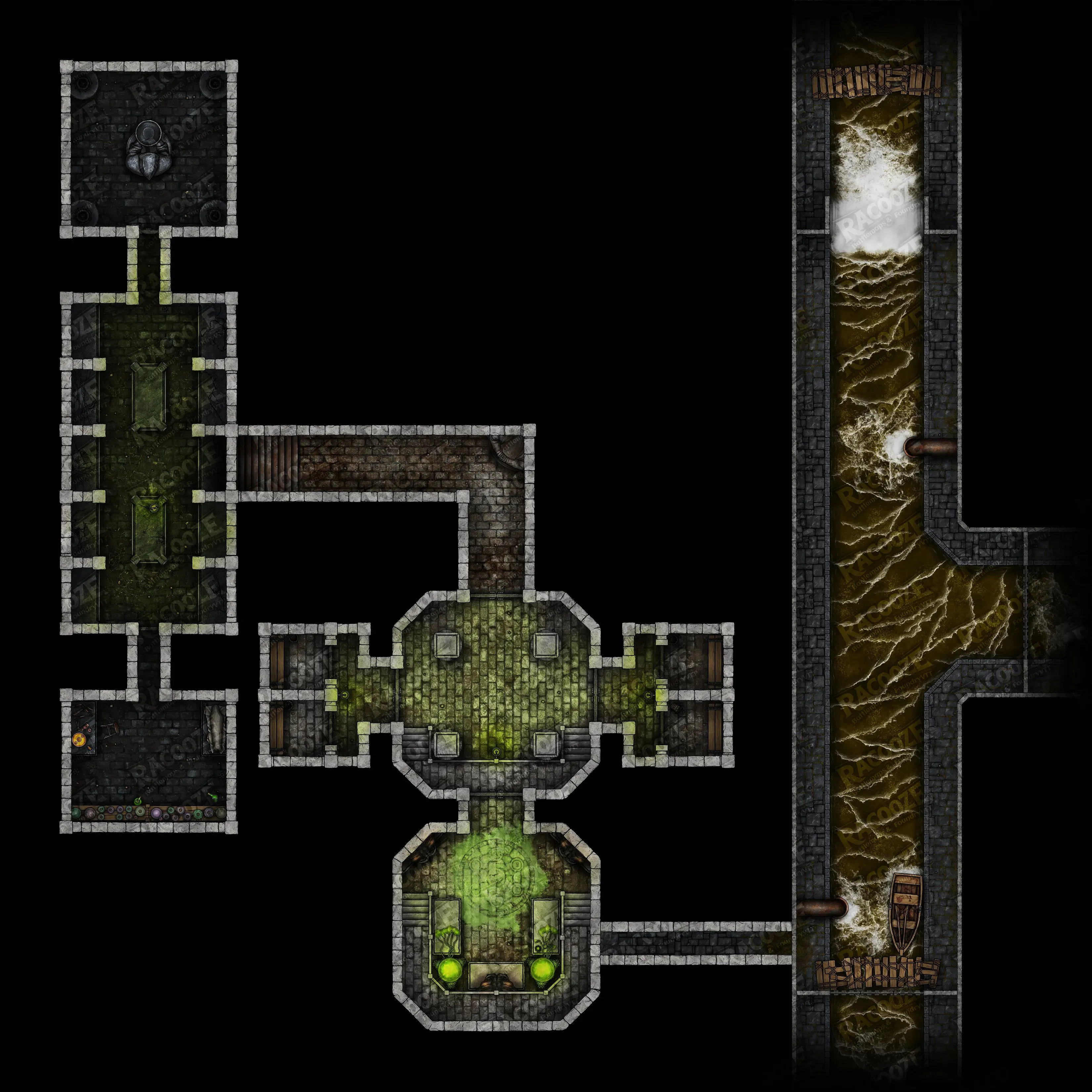 Ravenstone Academy - Catacombs preview