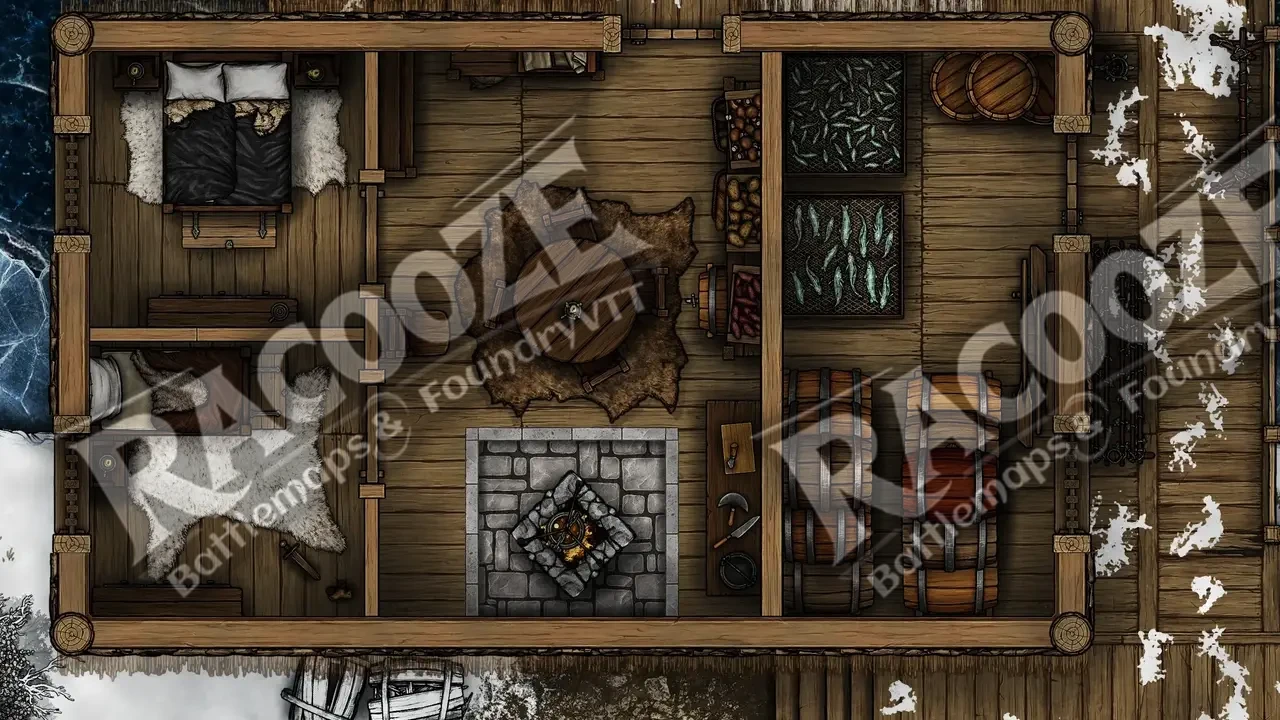 Straumgard Fisher Hut preview