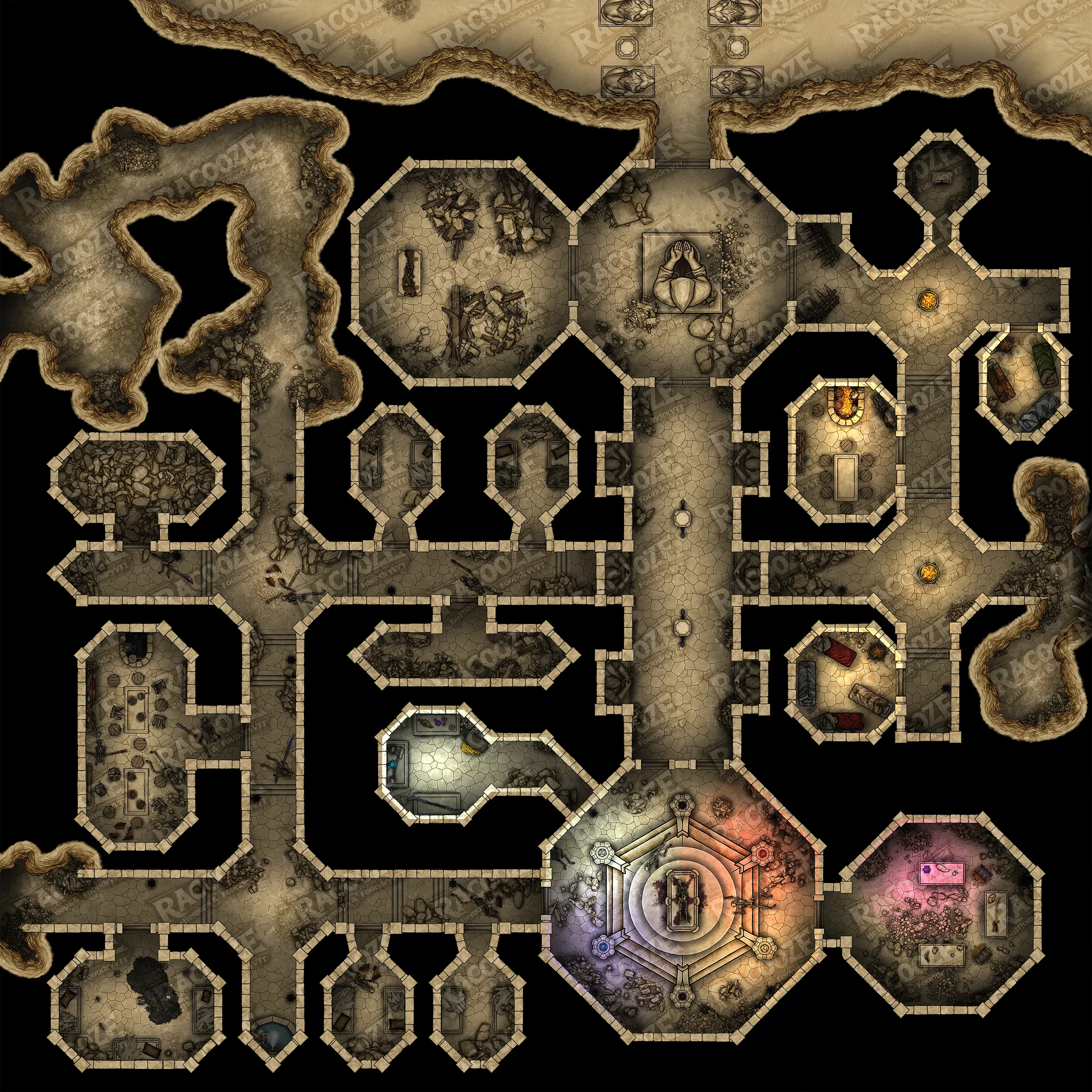 Temple of Amjad Nafiir preview