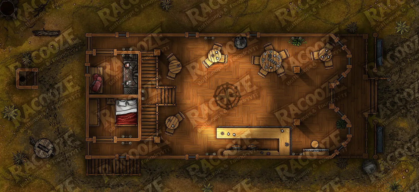 The Dusty Spurs Saloon preview