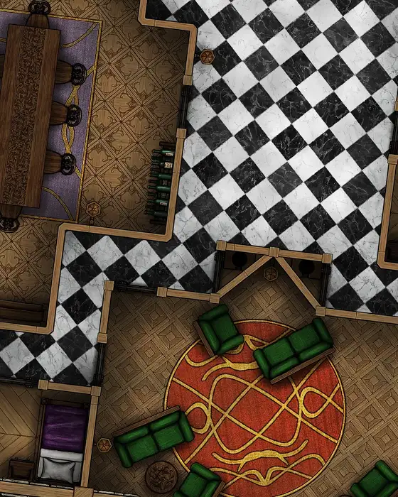 Manor & Basement Rooms