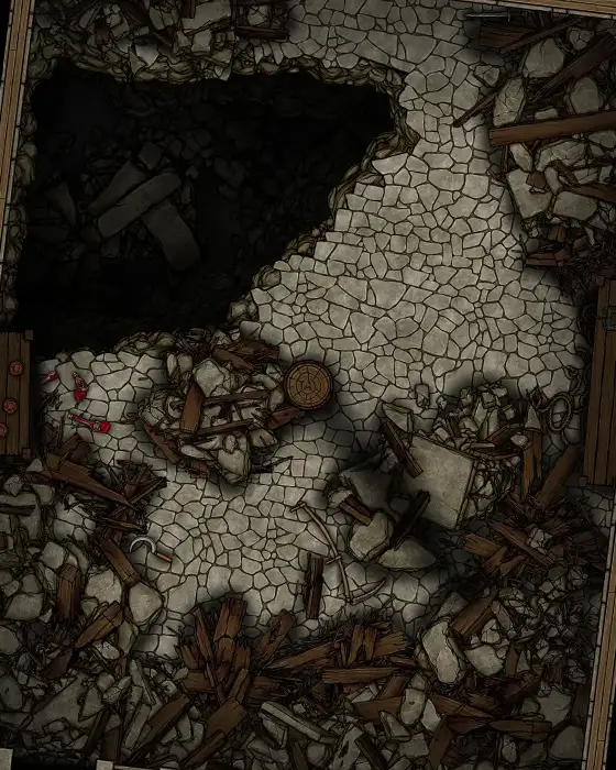 Khevilles Collapsed Warehouse